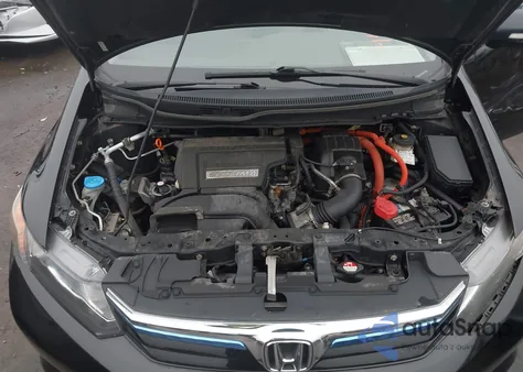 2012 Honda Civic Hybrid from USA, damaged, VIN JHMFB4F22CS001565